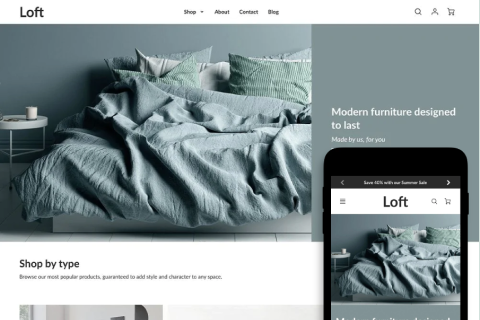 Loft Shopify theme